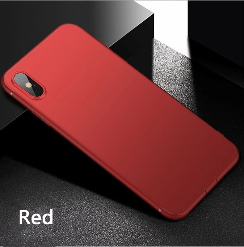 Матовый ультратонкий чехол для iphone 11 Pro Max X XR 10 XS Max 7 8 6 S 6 S 5 5S 5SE Мягкий силиконовый чехол для телефона