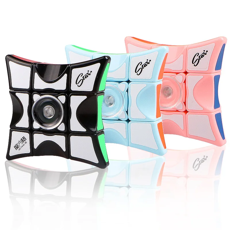 

Fingertip Rubik's Cube Spinner Genuine XMD Magic Cube 133 Rubik's Cube Whirligig Toy Hand Spinner Model