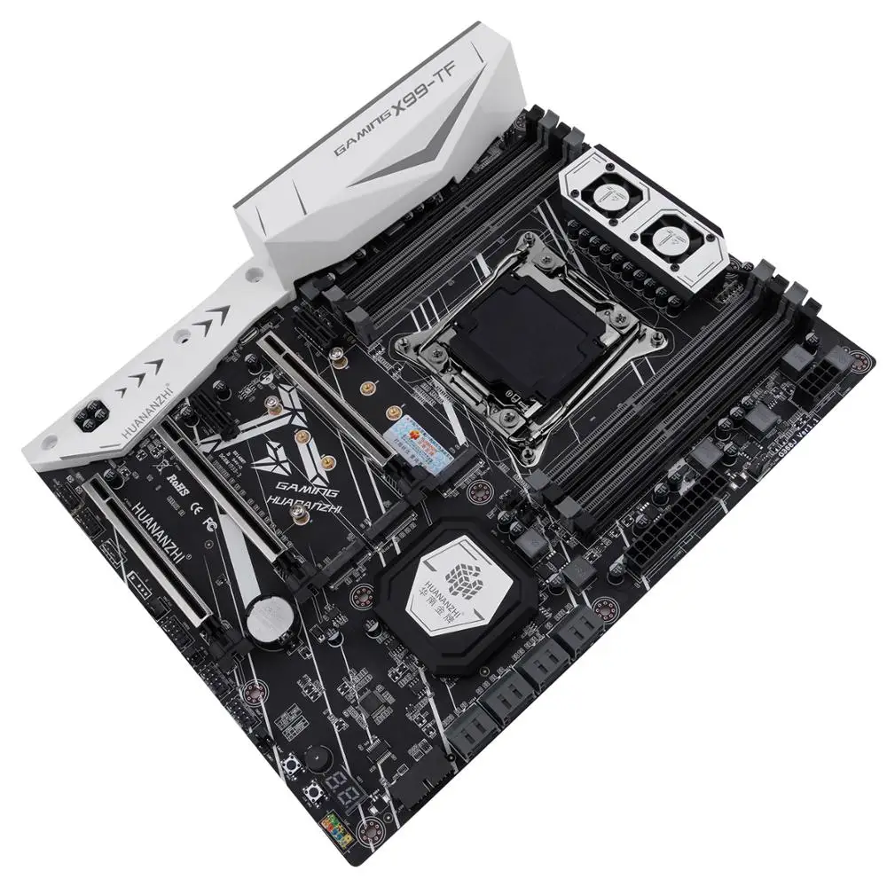 HUANANZHI X99 X99-TF Motherboard With Dual M.2 NVME Slot Support Both DDR3  and DDR4 LGA2011-3
