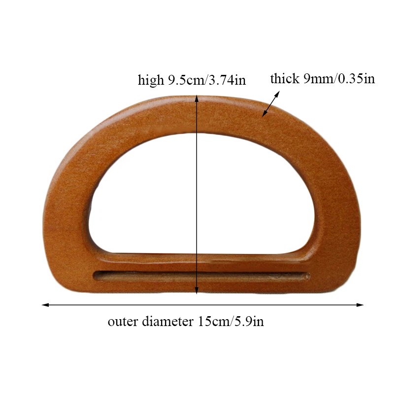 Manijas de madera natural para bolso O, asas de repuesto para bolso de mano, asas clásicas, accesorios para bolsos, 1 y accesorios para bolsos| - AliExpress