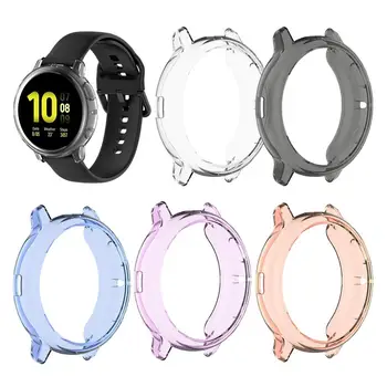 

Ultra-thin TPU silicone protective case for Samsung galaxy watch active 2 44mm 40mm SM-R830 R820 Cover Replacement Accessories