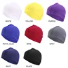 Unisex Solid Summer Satin Breathable Turban Hat Men Hip Hop Durags wave dome cap 1