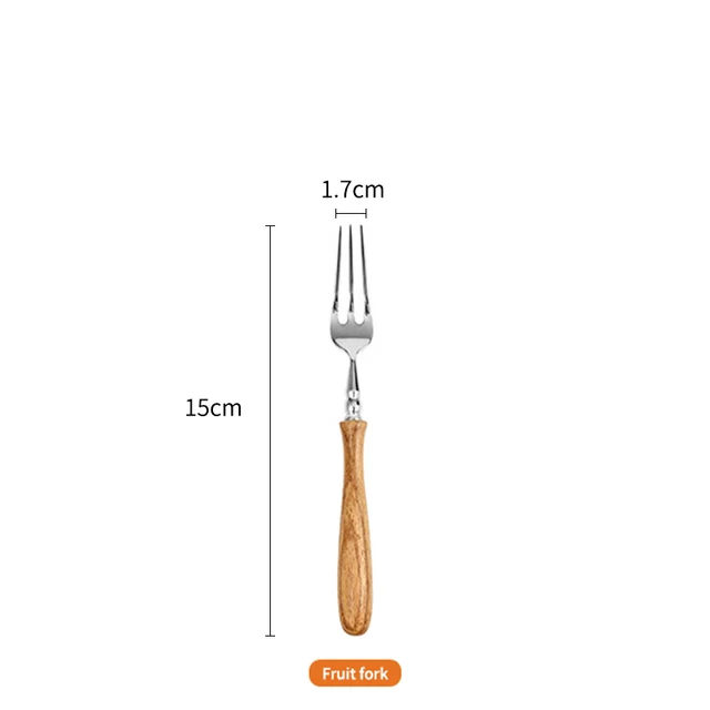 Konco ahşap yemek seti, paslanmaz çelik çatal bıçak kaşık seti bıçak çatal kaşık sofra takımı seti bulaşık makinesinde yıkanabilir çatal bıçak kaşık seti