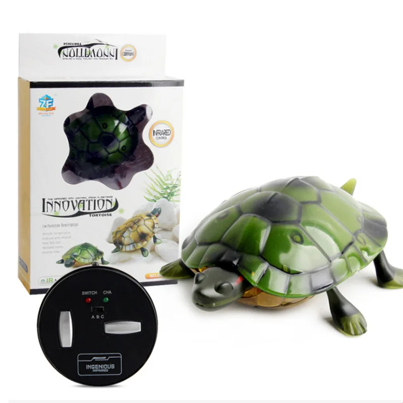 tortoise 3D Паук таракан насекомые креативная поддельная змея RC игрушка шалость насекомые шутка страшные трюки жуки пульт дистанционного управления макет реквизит Рождественские подарки - Цвет: tortoise