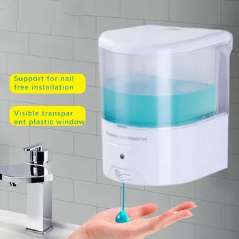 

Support Dropshipping 600ml Household Washing Hand Washer Touch-less Automatic Soap Dispenser Bathroom