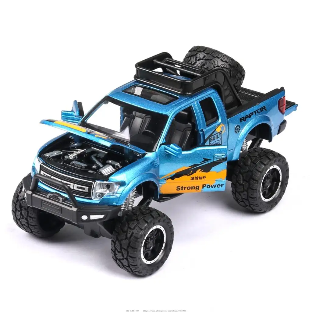 1:32 JiaYe FORD F150 игрушечный автомобиль металлические Игрушки Diecasts& Toy транспортные средства модель автомобиля звук свет Высокая Игрушечная машина игрушки для детей