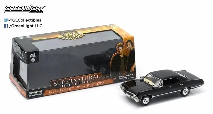Зеленсветильник ка 1:43 1967 Chevro let Impala спортивный седан бутиковый автомобиль из