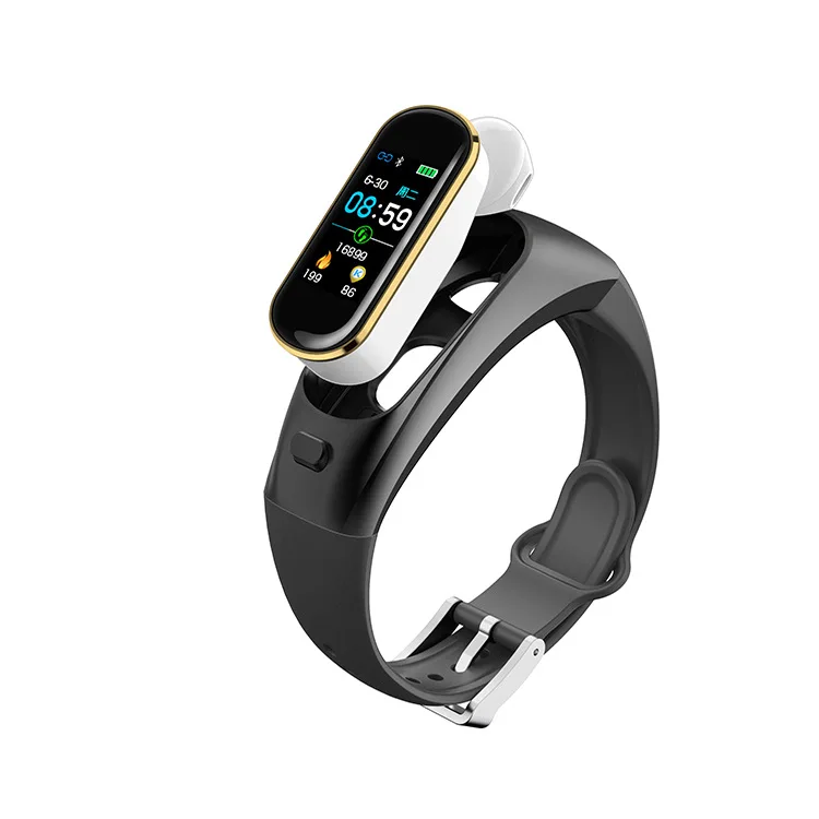 

H109 New Style Call Color Screen Smart Bracelet-in-Split Heart Rate Blood Pressure Incoming Calls a Generation of Fat