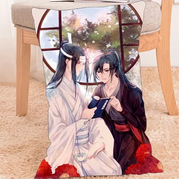 

Anime Grandmaster Of Demonic Cultivation MDZS Dakimakura Pillow Case Cover Double Sides Home Decoration Mo Dao Zu Shi