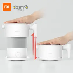 Xiaomi Deerma 0.6l складной портативный Электрический чайник для воды ручной Электрический колба для воды горшок автоматическая защита от