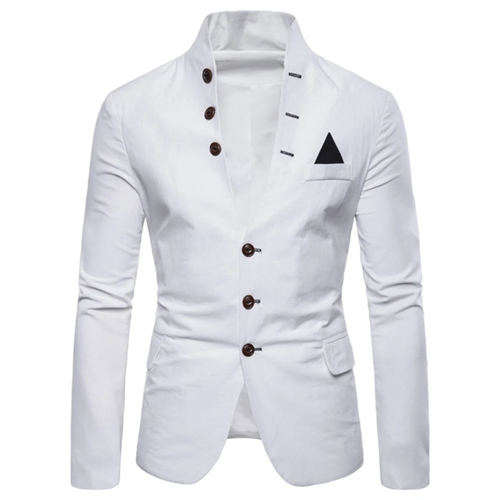 Men Slim Fits Social Blazer Spring Autumn Fashion Solid Wedding Dress Jacket Men Casual Business Male Suit Jacket Blazer Gentlem Men Slim Fits Social Blazer Spring Autumn Fashion Solid Wedding Dress Jacket Men Casual Business Male Suit Jacket Blazer Gentlem