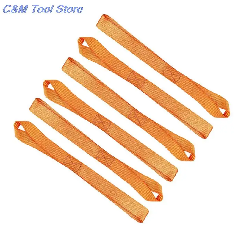 1/4Pcs ATV hook belt Endless webbing Motorcycle Tie Downs Luggage Bandage Soft For Car Motorbike Loops Straps Multipurpose strap cargo straps luggage strap cargo tie down strap tie down straps lashing strap