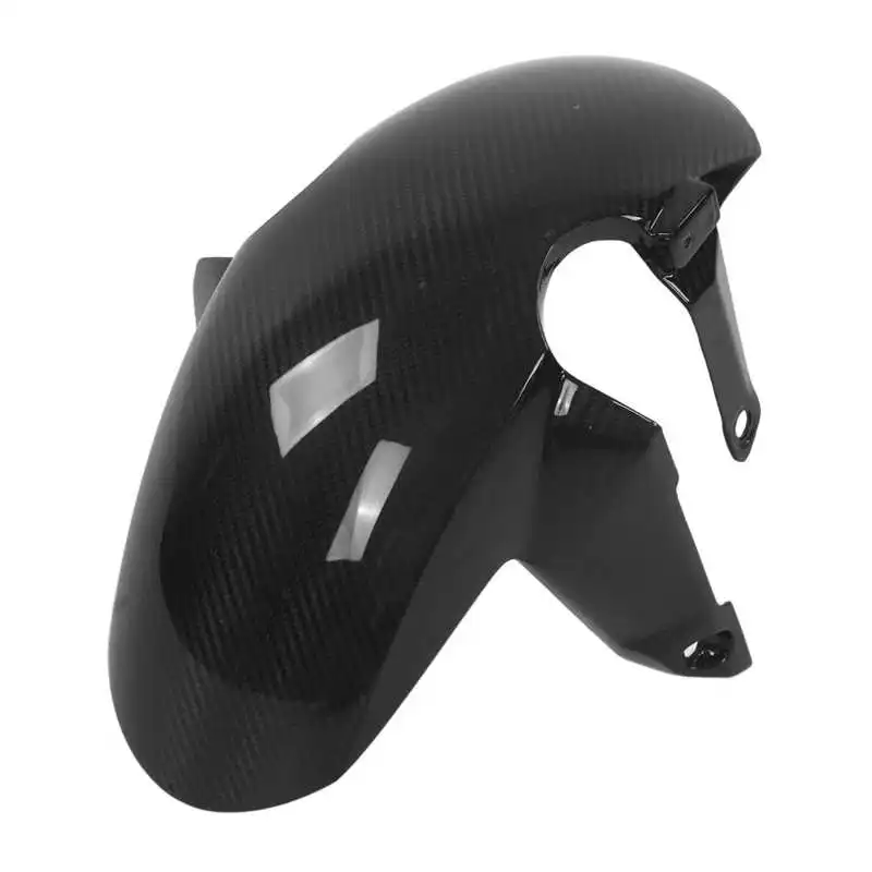 Front Mudguard Realy 3k Carbon Fiber Splash Guard Motorcycle Refitting