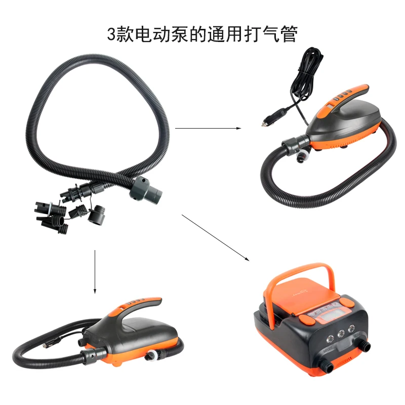 

inflation air tube pipe connection hose accessory part of high pressure electric air pump nozzle