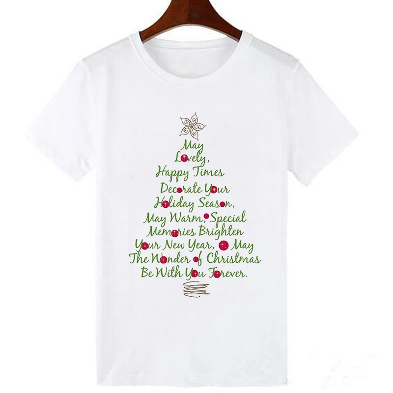 Showtly Superhero Marvel Merry Christmas Women T Shirt Kawaii Short Sleeve Harajuku Casual Vintage Super Soft Plus Size Tops - Цвет: 19bk1029-white