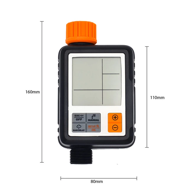 Automatic Irrigation Water Timer Lcd Screen Sprinkler Controller Outdoor Garden Watering Timer Device Controller Tool 4