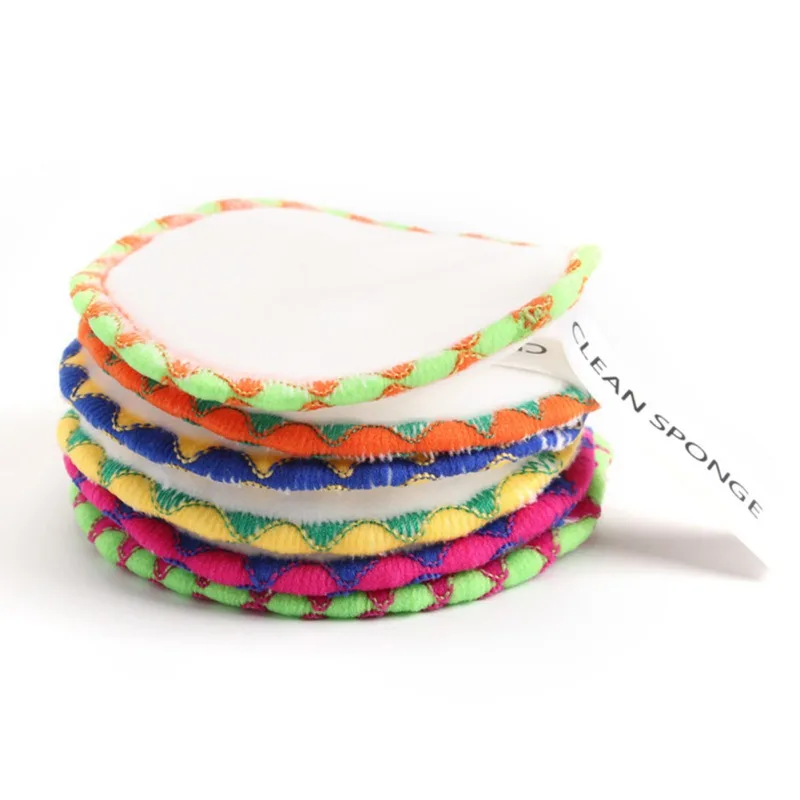 6 шт., для снятия макияжа, удобный, мягкий, легко чистится, быстросохнущий, для снятия макияжа, косметический