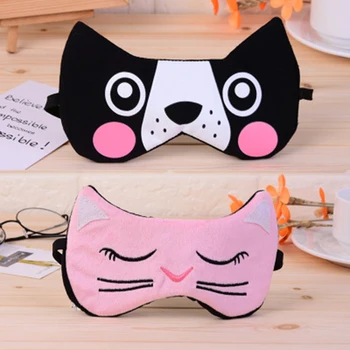 

2019 New Cute Animal Eyeshade Cover Sleeping Soft Blindfold Travel Home Party Gifts Beauty Tools Eyepatch Sleeping Eye Mask