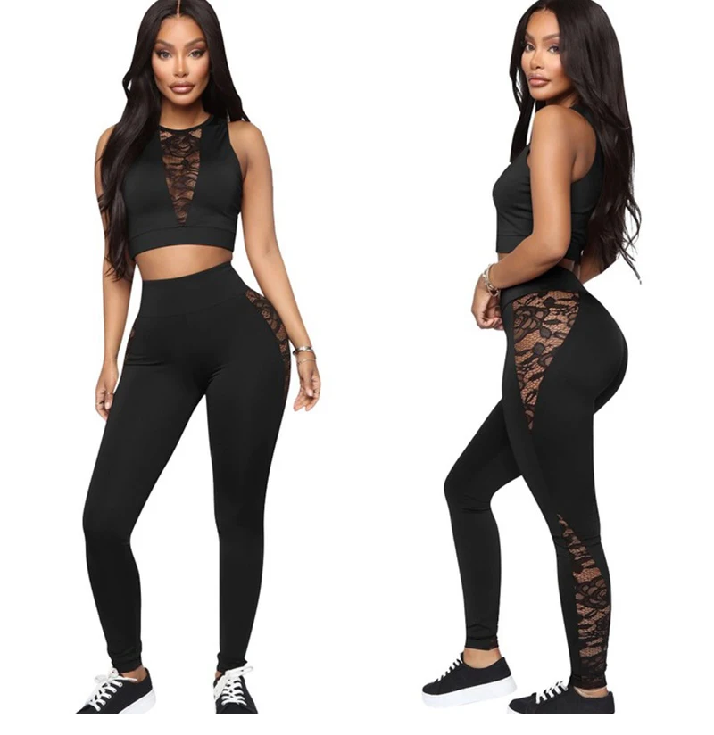 sexy women in workout clothes
