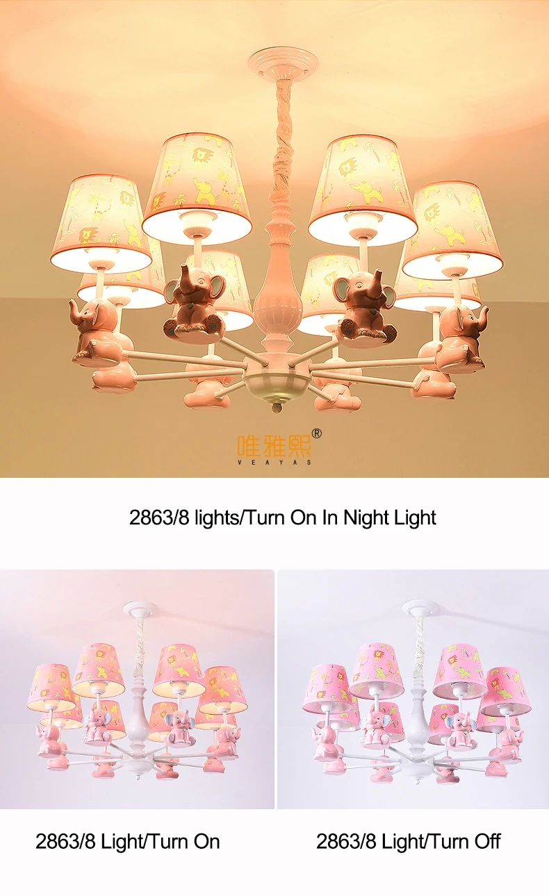 Современный светодиодный светильник-Люстра для детской комнаты, цветной металлический светильник с кристаллами, светильник для спальни, детский потолочный светильник, украшение для дома