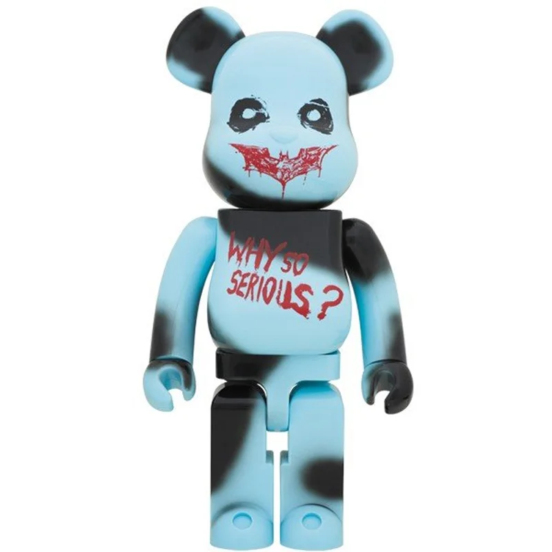 BRD41 KEY CHAIN 400% Bear Vinyl Doll Collections Model Figure Decorations Statue Bear Dolls Brick Street Art Gifts - Цвет: BRD41