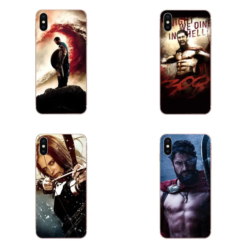Высокое качество детских Leonidas 300 ТПУ художественный принт для Samsung Galaxy A10 A20 A20E A3 A40