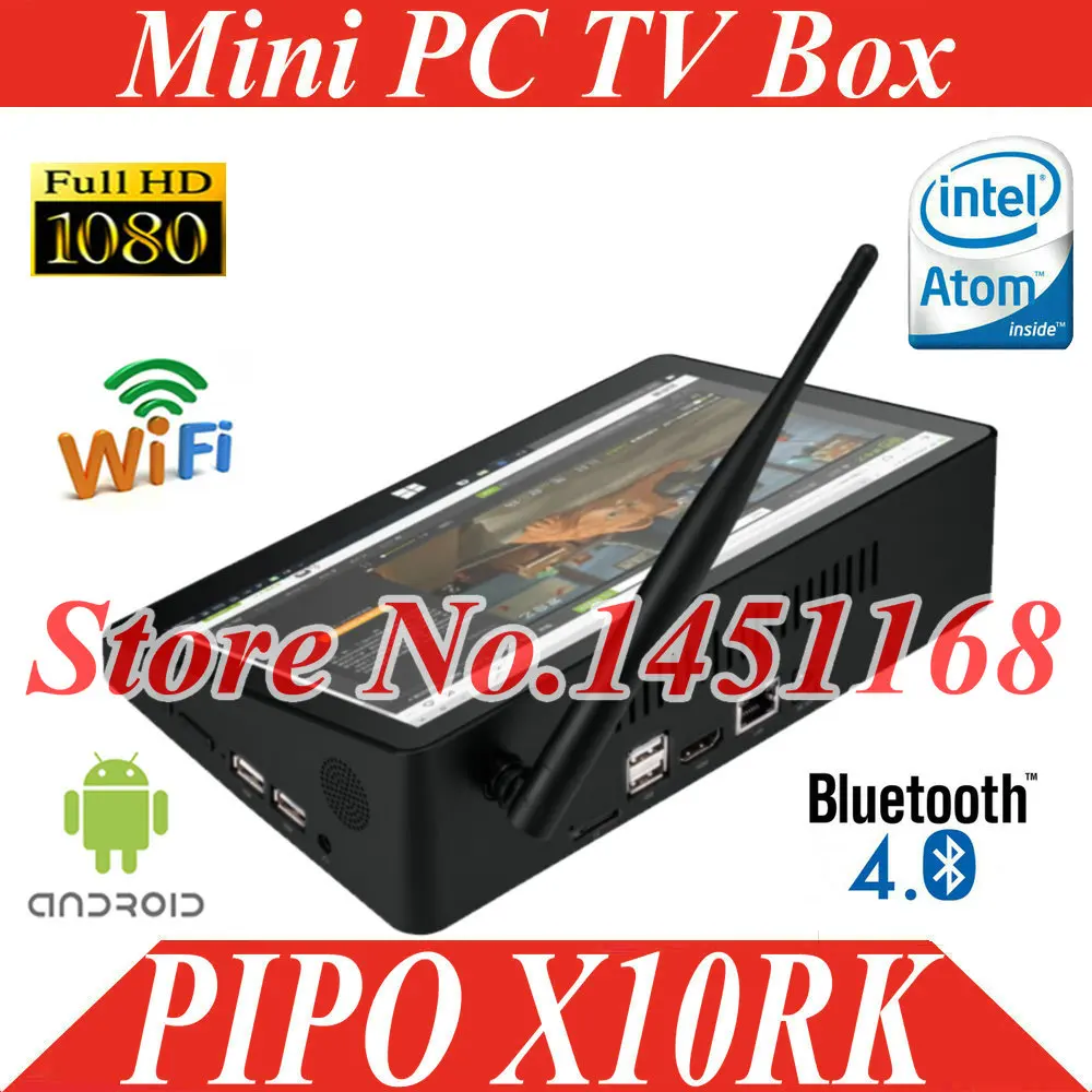 PIPO X10RK мини-ПК Android 7 0 TV Box RK3399 четырехъядерный 10 8 дюймов 4G/64G HDMI Media | Компьютеры и