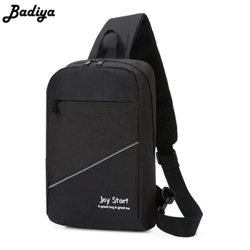 

Men Waist Pack Multifunction Casual Outdoor Crossbody Bag Waterproof Portable Shoulder Bag USB Charging Chest Pack for Travel