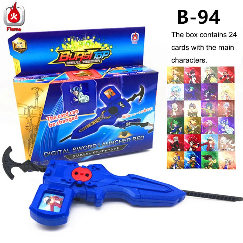 TAKARA TOMY Beyblade Burst B34 Распродажа игрушек Bey Blade с пусковым устройством и сумкой Bayblade Bable Drain Fafnir Phoenix Blayblade - Цвет: b94 blue