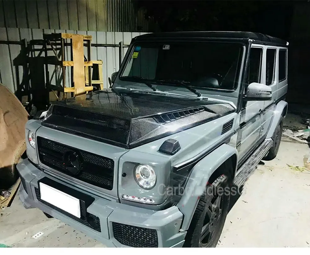 B rabus G900 капот из углеродного волокна автомобильный передний бампер крышка