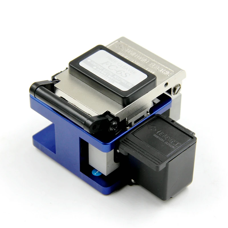 Fiber cleaver FC 6S с волоконным сборщик лома Optical fiber Cleaver Cutting cleaver|Оптоволоконное