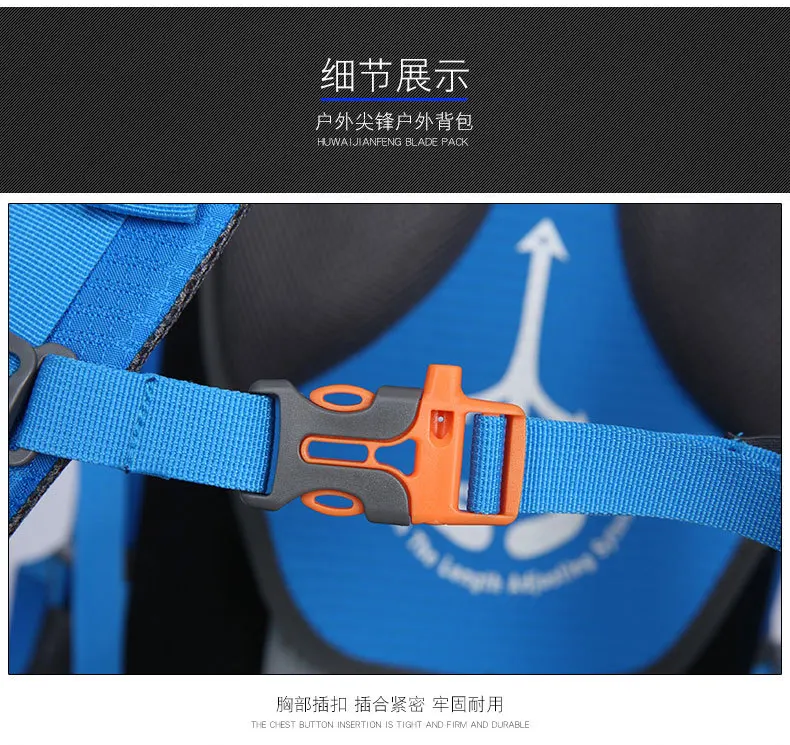 Hu wai jian feng, стиль, альпинистская сумка, большая емкость, для кемпинга, для улицы, сумка, держатель, рюкзак, для мужчин и женщин, Повседневный, Backp