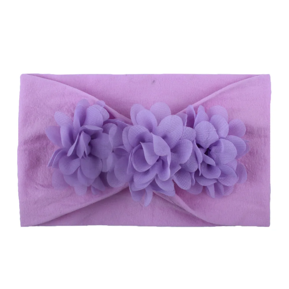 Baby Flower Hair Accessories Soft and Comfortable Nylon Headband Children's Accessories Cute Princess Headband Baby Accessories baby essential  Baby Accessories