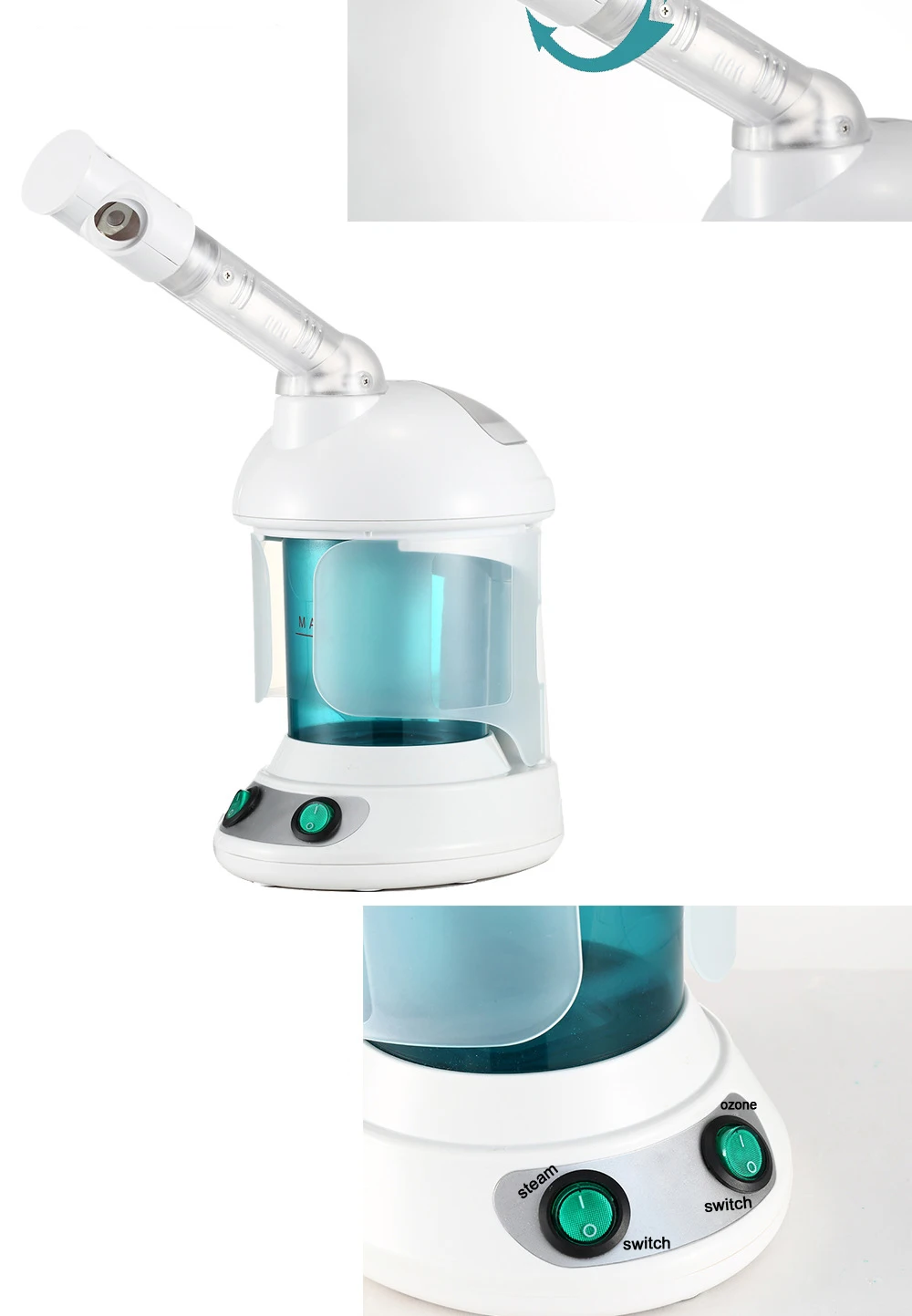 Beauty salon Facial Steamer Face Steaming Device Deep Cleaning spa sauna Facial Cleaner Machine Face Thermal Sprayer