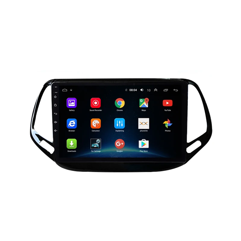 10," 2G ram Android автомобильный DVD gps для Jeep Compass Радио стерео аудио DSP 4G wifi Bluetooth