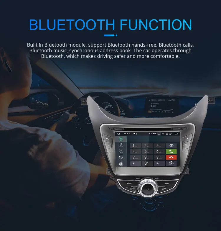 Flash Deal LJHANG Android 9.0 Car DVD Player For Hyundai Elantra Avante I35 2010 2011 2012 2013 Car Radio Multimedia Stereo GPS Wifi 8 Core 7