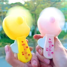 Мини портативный вентилятор складной перезаряжаемый аккумулятор маленький настольный Карманный ручной охладитель воздуха кондиционер комната небольшие приборы для воздуха