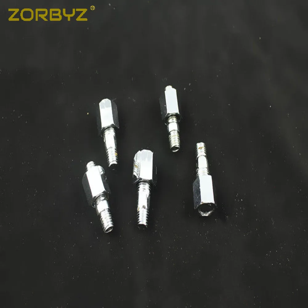 ZORBYZ мотоцикл хром треугольное зеркало на заказ заднего вида боковые зеркала подходят для Honda Yamaha Suzuki Kawasaki