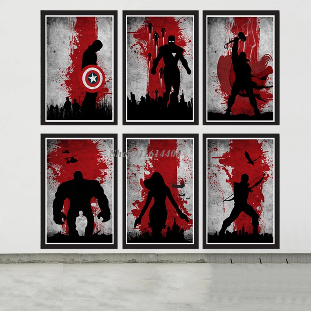 Loki The Avenge Anime HD Canvas Print Wall Poster Scroll Home Decor Cosplay 