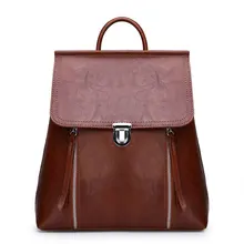 Di na li sha стиль женский рюкзак в западном стиле женский двойной рюкзак на молнии