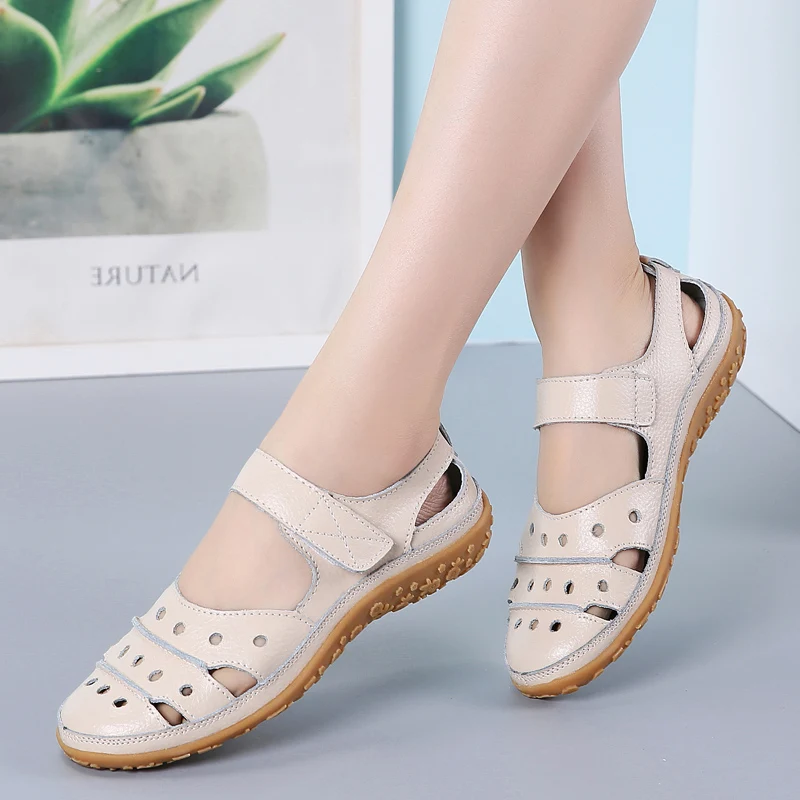 Women Sandals Leather Beach Outdoor Shoes Casual Large Size women sandals,comfortable sandals