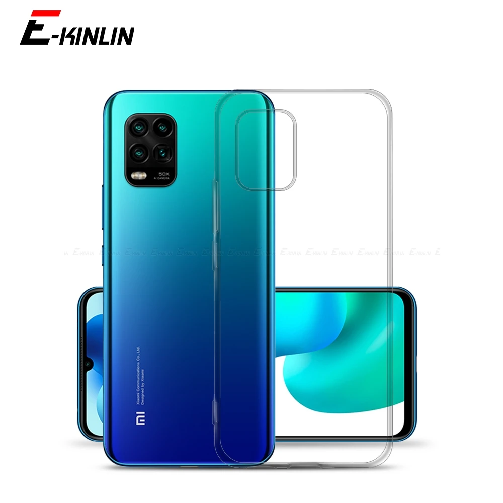 Прозрачный Мягкий силиконовый чехол для Xiaomi Mi Note 11 10T 10 Ultra 9T 9 A3 A2 A1 Lite 5G 8 6 Pro SE TPU