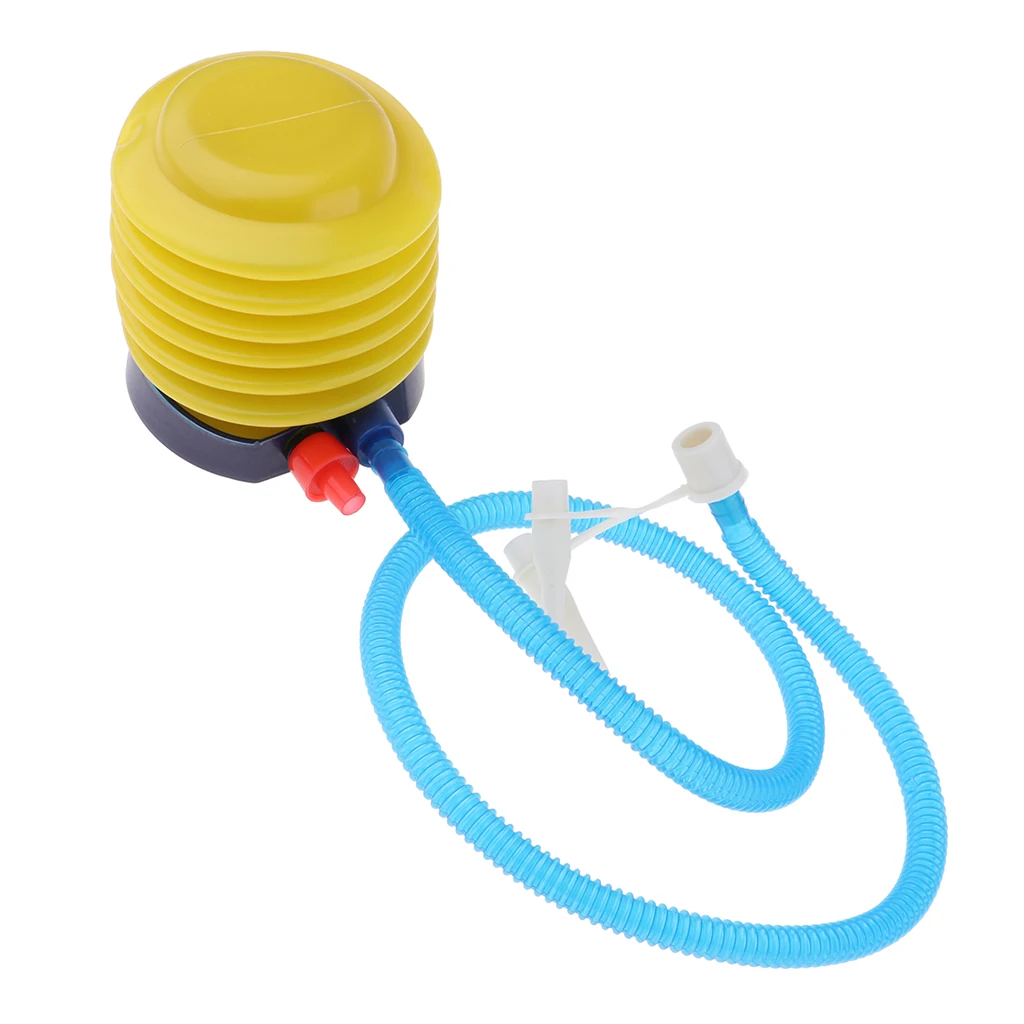 Foot Air Pump Inflator for Swimming Ring Inflatable Float Boat or Balloon Airbeds Portable