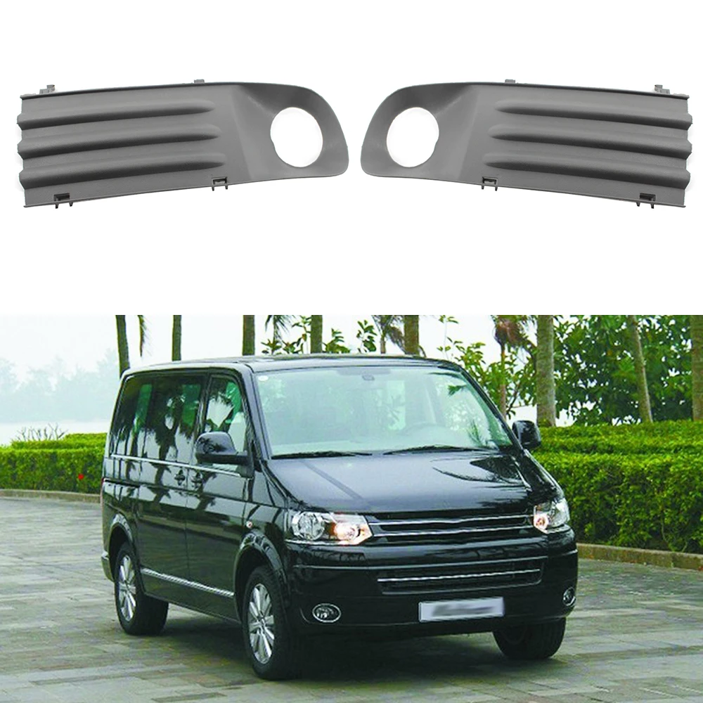 

1Pair Car Front Bumper Fog Light Lamp Cover Frame For VW Transporter Caravelle T5 2003 2004 2005 2006 2007 2008 2009 DRL Bumper