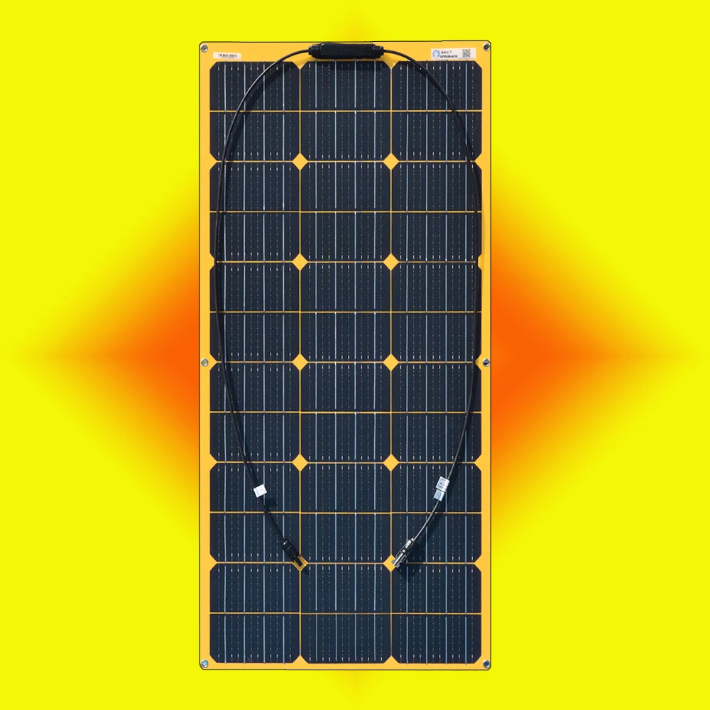 Fleixble солнечная панель батарея 12v 100w комплект полное зарядное устройство 5v usb для