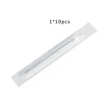 

10pcs/lot 16G Piercing Needles Tattoo Accessory Disposable Sterile Body Piercing Needles for Navel Ear Nose Tattoo Needle New