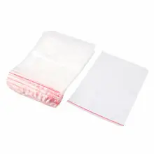 100 шт " x 7,5" 13x19 см прозрачный 2 мил полиэтиленовый пакет с застежкой-молнией