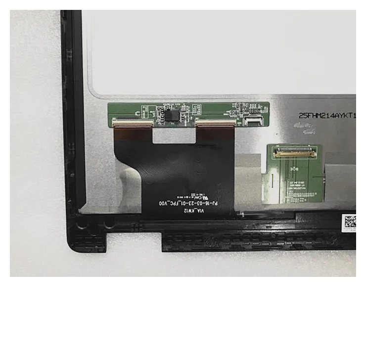 Для Dell Latitude 5289 FHD N125HCE-G61 светодиодный ЖК-дисплей+ сенсорный дигитайзер замена стекла с рамкой 12,"-HD cam-1KV0C