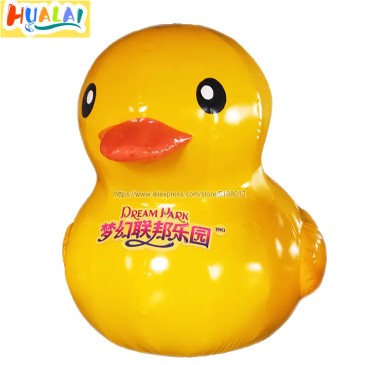 

outdoor giant inflatable yellow duck pool float lager cartoon model water toys for Advertising event for sale 2m/3m/4m high