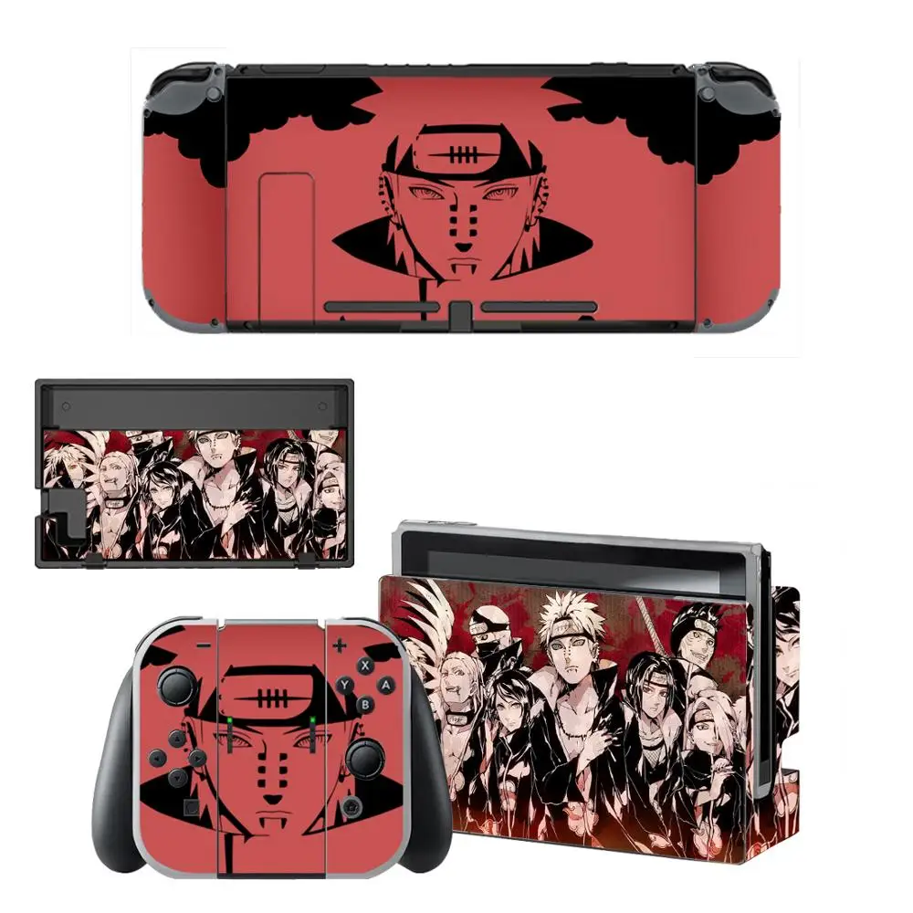 Anime Naruto Skin Vinyl Sticker For Nintendo Switch Console And JoyCon
